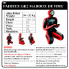 Манекен для борьбы Fairtex Maddox GD2, 190 см, 30-32 кг, двуногий в Краснодаре в магазине SportPanda Манекен для борьбы Fairtex Maddox GD2, 190 см, 30-32 кг, двуногий – фото