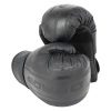 Боксерские перчатки BoyBo Stain BGS322, тренировочные, чёрный в Краснодаре в магазине SportPanda Боксерские перчатки BoyBo Stain BGS322, тренировочные, чёрный – фото