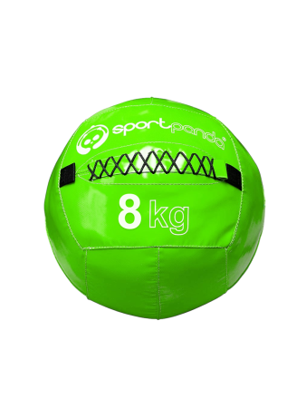 Медбол / медицинбол SportPanda, 8 кг, салатовый Медбол / медицинбол SportPanda, 8 кг, салатовый