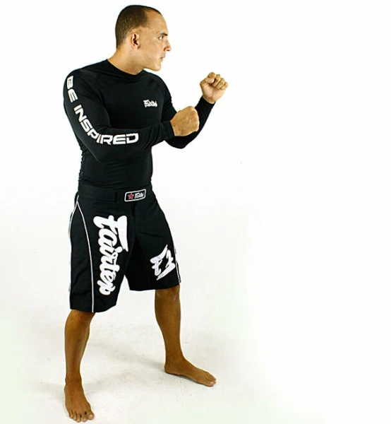 Шорты спортивные Fairtex AB-9, с двумя карманами, чёрный – фото