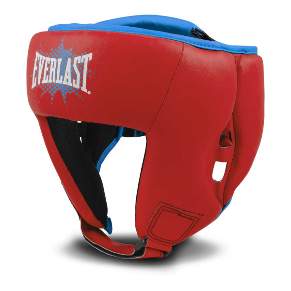 Шлем боксерский Everlast Prospect, детский, тренировочный, красный  Шлем боксерский Everlast Prospect, детский, тренировочный, красный