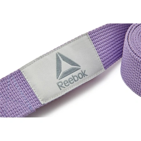 Ремень для йоги Reebok RAYG-10023PL, фиолетовый в Краснодаре в магазине SportPanda Ремень для йоги Reebok RAYG-10023PL, фиолетовый – фото