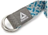 Ремень для йоги Reebok RAYG-10026, премиум, изумрудный / серый в Краснодаре в магазине SportPanda Ремень для йоги Reebok RAYG-10026, премиум, изумрудный / серый – фото