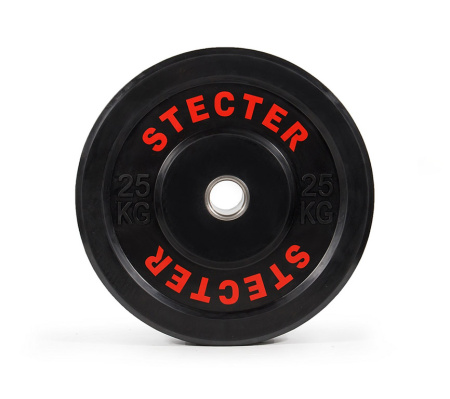 Диск каучуковый STECTER, 25 кг в Краснодаре в магазине SportPanda Диск каучуковый STECTER, 25 кг – фото