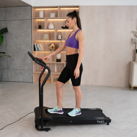 Беговая дорожка CARBON FITNESS T120, электрическая, для дома в Краснодаре в магазине SportPanda Беговая дорожка CARBON FITNESS T120, электрическая, для дома – фото