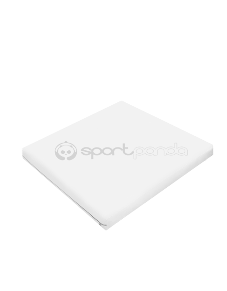  Мат гимнастический SportPanda, 1 х 1 х 0.1 м, тент ПВХ + поролон, 18 кг/м3, белый