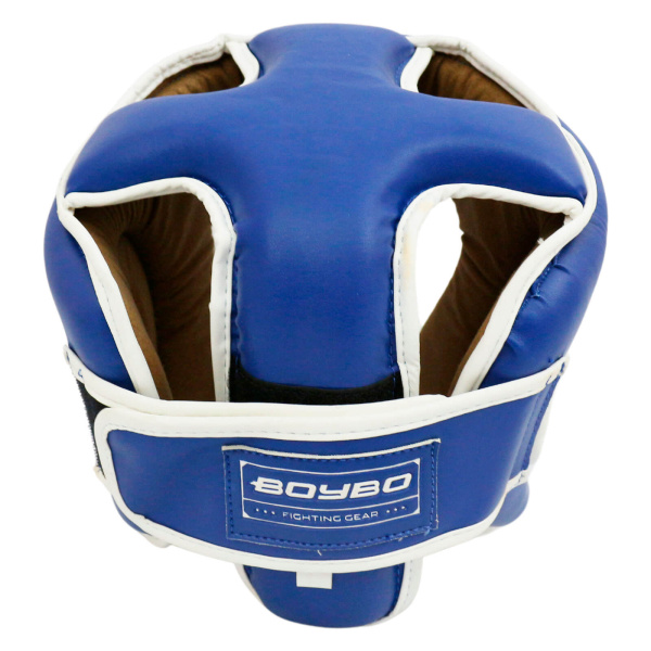 Шлем боксерский BoyBo Universal Flexy BP2003, синий в Краснодаре в магазине SportPanda Шлем боксерский BoyBo Universal Flexy BP2003, синий – фото