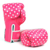 Боксерские перчатки Fairtex BGV14 PINK POLKA DOT, тренировочные, розовый в Краснодаре в магазине SportPanda Боксерские перчатки Fairtex BGV14 PINK POLKA DOT, тренировочные, розовый – фото