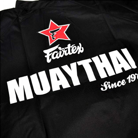 Костюм-сауна для сгонки веса Fairtex VS-2, чёрный в Краснодаре в магазине SportPanda Костюм-сауна для сгонки веса Fairtex VS-2, чёрный – фото