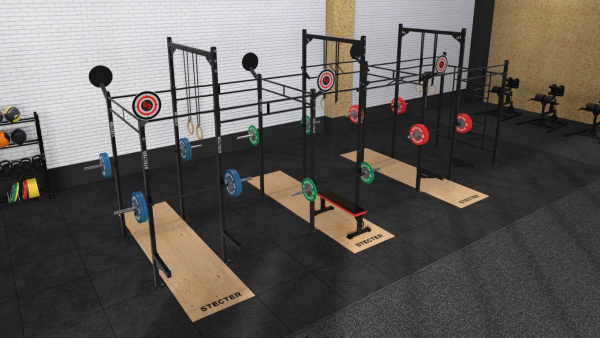 Функциональная рама STECTER 8700х1800, H=3660 мм в Краснодаре в магазине SportPanda Функциональная рама STECTER 8700х1800, H=3660 мм – фото