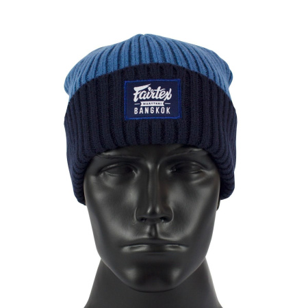 Шапка осенняя Fairtex BN7, 1 слой, синий в Краснодаре в магазине SportPanda Шапка осенняя Fairtex BN7, 1 слой, синий – фото