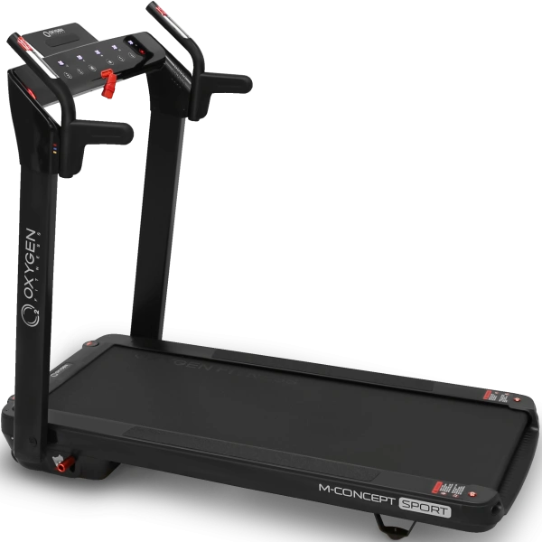 Беговая дорожка OXYGEN FITNESS M-CONCEPT SPORT (BLACK), электрическая, для дома, чёрный в Краснодаре в магазине SportPanda Беговая дорожка OXYGEN FITNESS M-CONCEPT SPORT (BLACK), электрическая, для дома, чёрный – фото