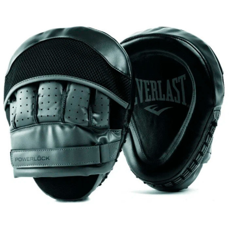 Лапы боксерские Everlast Powerlock, изогнутые в Краснодаре в магазине SportPanda Лапы боксерские Everlast Powerlock, изогнутые – фото