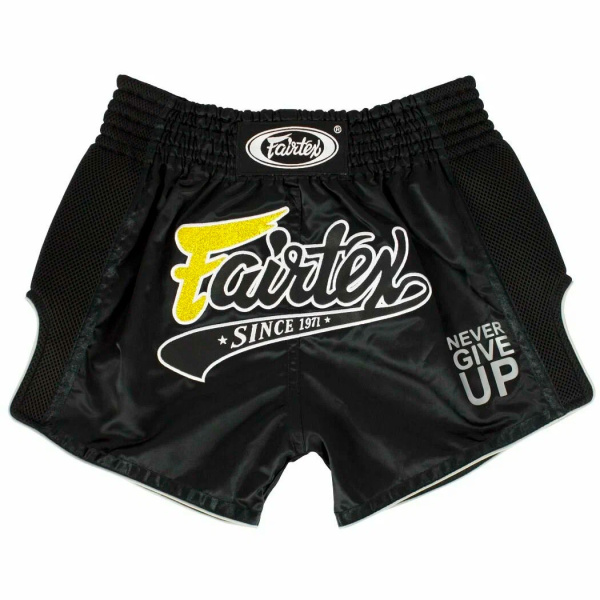 Шорты для тайского бокса Fairtex BS-1708, чёрный – фото