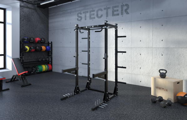Силовая стойка STECTER Крепыш в Краснодаре в магазине SportPanda Силовая стойка STECTER Крепыш – фото