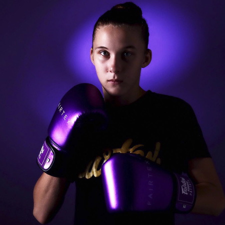 Боксерские перчатки Fairtex BGV22 Gloves 2020, профессиональные, фиолетовый в Краснодаре в магазине SportPanda Боксерские перчатки Fairtex BGV22 Gloves 2020, профессиональные, фиолетовый – фото