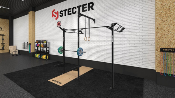 Пристенная функциональная рама STECTER 2900х1800, H=3660 мм в Краснодаре в магазине SportPanda Пристенная функциональная рама STECTER 2900х1800, H=3660 мм – фото
