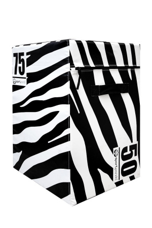 Плиобокс Sportpanda трехсторонний зебра – фото