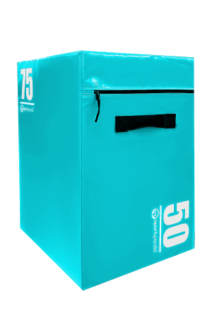 Плиобокс Sportpanda трехсторонний бирюзовый – фото