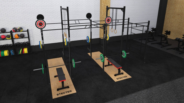 Функциональная рама STECTER 5800х1800, H=3660 мм в Краснодаре в магазине SportPanda Функциональная рама STECTER 5800х1800, H=3660 мм – фото