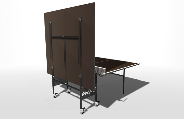 Стол теннисный WIPS Roller Outdoor, влагостойкий, на роликах – фото