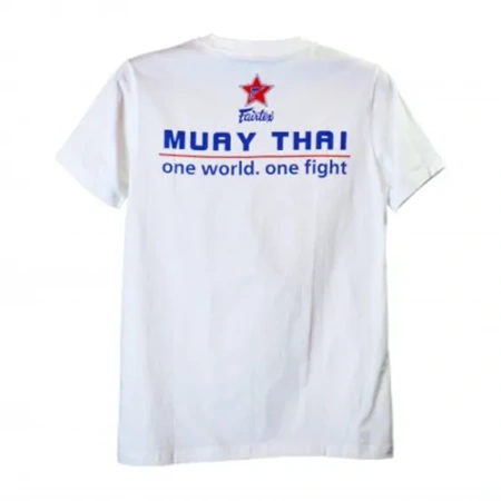 Футболка Fairtex TS «One world. One fight», белый в Краснодаре в магазине SportPanda Футболка Fairtex TS «One world. One fight», белый – фото