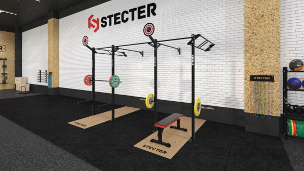 Пристенная функциональная рама STECTER 4000х1800, H=2810 мм в Краснодаре в магазине SportPanda Пристенная функциональная рама STECTER 4000х1800, H=2810 мм – фото