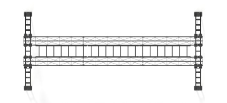 Рама ТРХ для функционального тренинга STECTER L= 7.5 м – фото