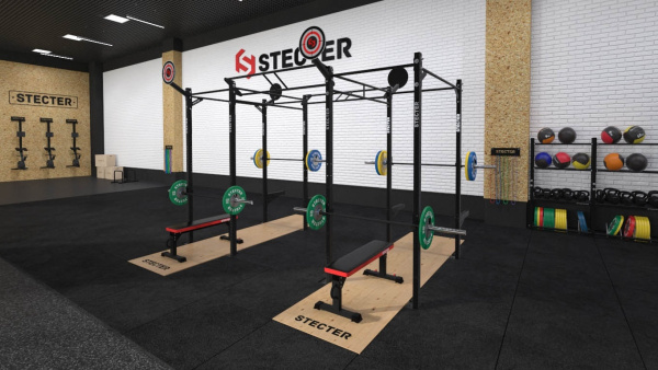 Функциональная рама STECTER 4000х1800, H=2810 мм в Краснодаре в магазине SportPanda Функциональная рама STECTER 4000х1800, H=2810 мм – фото