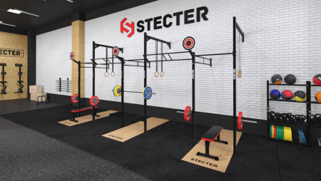 Пристенная функциональная рама STECTER 6900х1800, H=3660 мм в Краснодаре в магазине SportPanda Пристенная функциональная рама STECTER 6900х1800, H=3660 мм – фото