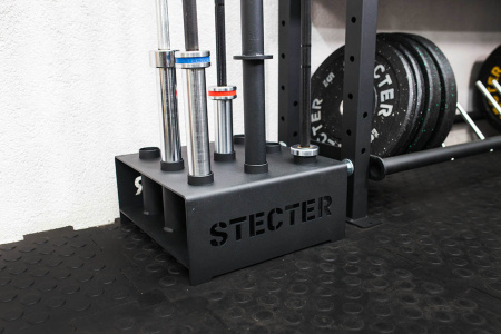 Стойка для грифов STECTER, 9 шт. в Краснодаре в магазине SportPanda Стойка для грифов STECTER, 9 шт. – фото