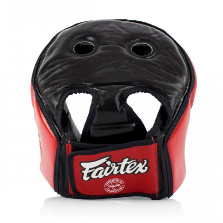 Шлем боевой Fairtex HG9, для любительских соревнований, M, красный  Шлем боевой Fairtex HG9, для любительских соревнований, M, красный