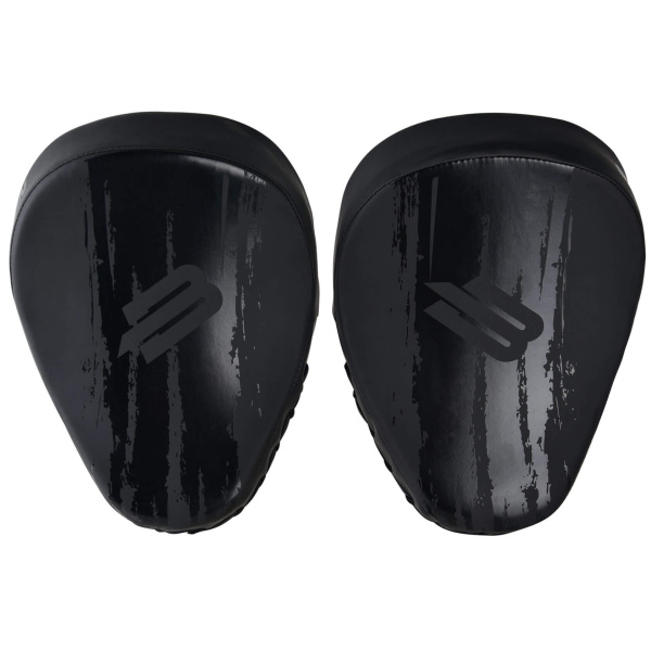 Лапы боксерские BoyBo Stain BPS450, чёрный в Краснодаре в магазине SportPanda Лапы боксерские BoyBo Stain BPS450, чёрный – фото