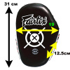 Лапы боксерские Fairtex FMV-11 «Дутые», универсальные в Краснодаре в магазине SportPanda Лапы боксерские Fairtex FMV-11 «Дутые», универсальные – фото