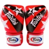 Боксерские перчатки Fairtex BGV1 Nation Print, тренировочные, красный в Краснодаре в магазине SportPanda Боксерские перчатки Fairtex BGV1 Nation Print, тренировочные, красный – фото