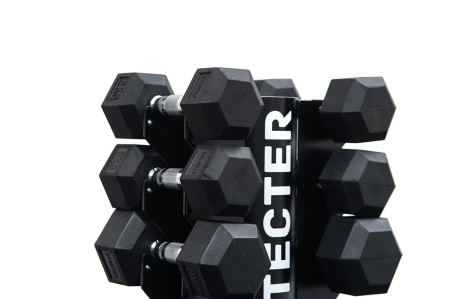 Стойка для гантелей STECTER Dumbbell, 10 пар в Краснодаре в магазине SportPanda Стойка для гантелей STECTER Dumbbell, 10 пар – фото