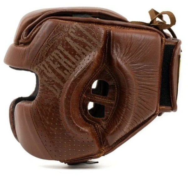 Шлем боксерский Everlast 1910 Brown, для соревнований в Краснодаре в магазине SportPanda Шлем боксерский Everlast 1910 Brown, для соревнований – фото