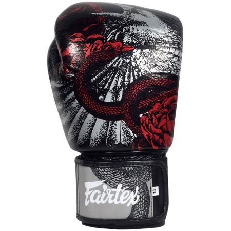 Боксерские перчатки Fairtex BGV24 Beauty of Survival, в подарочной упаковке в Краснодаре в магазине SportPanda Боксерские перчатки Fairtex BGV24 Beauty of Survival, в подарочной упаковке – фото