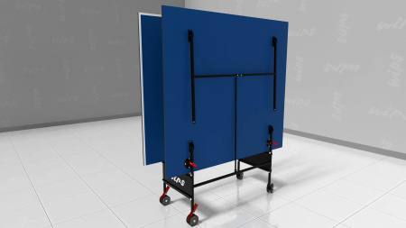 Стол теннисный WIPS Roller, для помещений, складной, на роликах в Краснодаре в магазине SportPanda Стол теннисный WIPS Roller, для помещений, складной, на роликах – фото