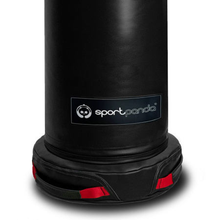 Напольный боксерский мешок SportPanda, натуральная кожа, 200 см, D-45 см,  81 кг в Краснодаре в магазине SportPanda Напольный боксерский мешок SportPanda, натуральная кожа, 200 см, D-45 см,  81 кг – фото
