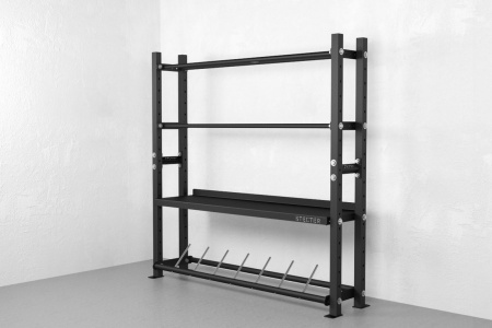 Стеллаж для инвентаря STECTER, 1800х1920 мм в Краснодаре в магазине SportPanda Стеллаж для инвентаря STECTER, 1800х1920 мм – фото