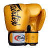 Боксерские перчатки Fairtex BGV19, тренировочные, жёлтый в Краснодаре в магазине SportPanda Боксерские перчатки Fairtex BGV19, тренировочные, жёлтый – фото