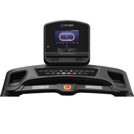 Беговая дорожка OXYGEN FITNESS NEW CLASSIC ARGENTUM TFT, электрическая, для дома в Краснодаре в магазине SportPanda Беговая дорожка OXYGEN FITNESS NEW CLASSIC ARGENTUM TFT, электрическая, для дома – фото