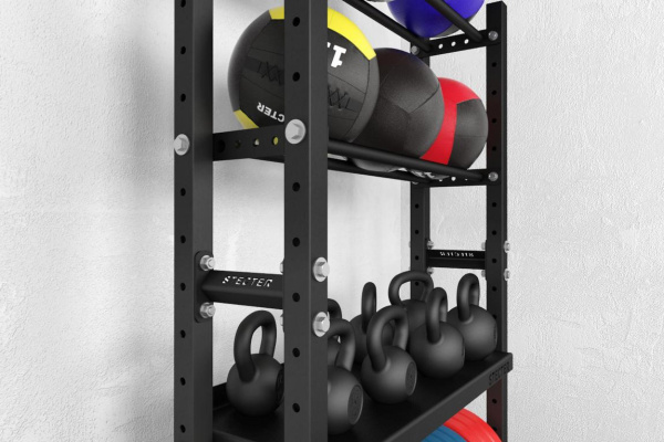 Стеллаж для инвентаря STECTER, 1100х1920 мм в Краснодаре в магазине SportPanda Стеллаж для инвентаря STECTER, 1100х1920 мм – фото