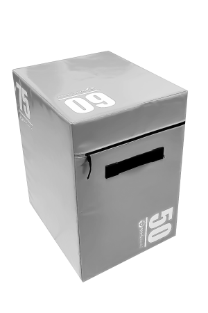 Плиобокс Sportpanda трехсторонний серый – фото