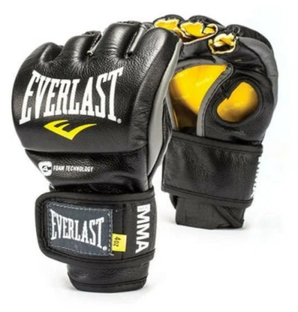 Перчатки для ММА Everlast Competition, для соревнований, чёрный в Краснодаре в магазине SportPanda Перчатки для ММА Everlast Competition, для соревнований, чёрный – фото