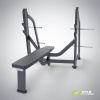 Скамья-стойка для жима штанги лежа E-7043 (Olympic Bench) в Краснодаре в магазине SportPanda Скамья-стойка для жима штанги лежа E-7043 (Olympic Bench) – фото