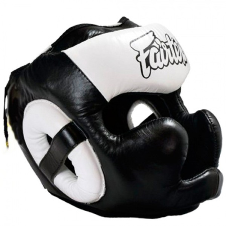 Шлем боксерский Fairtex HG13, тренировочный, S, белый  Шлем боксерский Fairtex HG13, тренировочный, S, белый