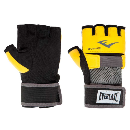 Снарядные перчатки Everlast Evergel, гелевые, жёлтый в Краснодаре в магазине SportPanda Снарядные перчатки Everlast Evergel, гелевые, жёлтый – фото