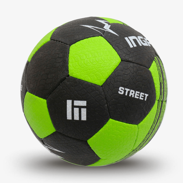 Мяч футбольный INGAME STREET BROOKLYN IFB-125, №5, чёрно-зелёный в Краснодаре в магазине SportPanda Мяч футбольный INGAME STREET BROOKLYN IFB-125, №5, чёрно-зелёный – фото